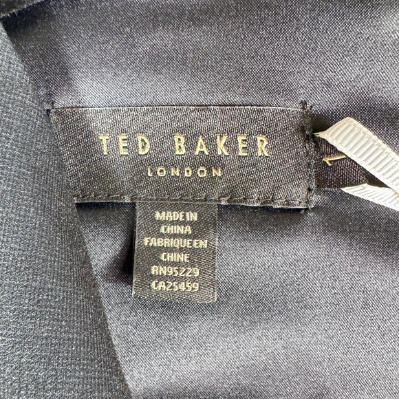 TED BAKER Niliano Narrnia Bodycon Dress - Sz 1 - Picture 10 of 16